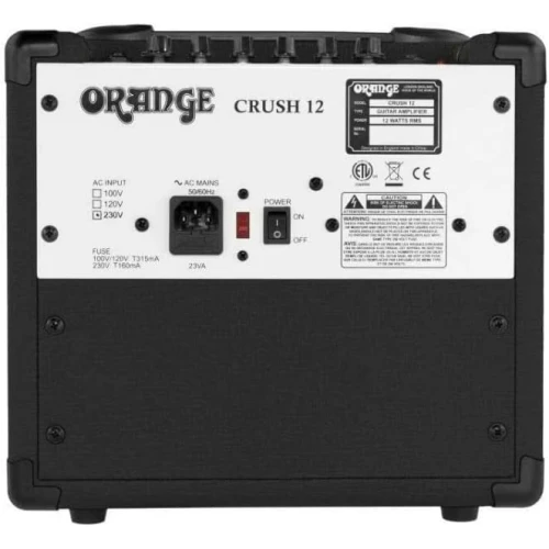 Orange Crush 12 12 Watt Combo Gital Amfisi (Siyah) 3