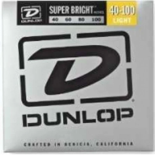 Jim Dunlop DBSBN40100 Nickel 4 Telli Bas Gitar Teli (40-100) 1