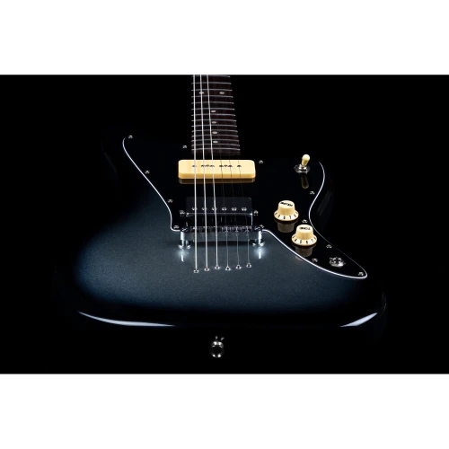 Jet JJ-350 Baritone HH Elektro Gitar (Moonburst Lunar Eclipse) 4