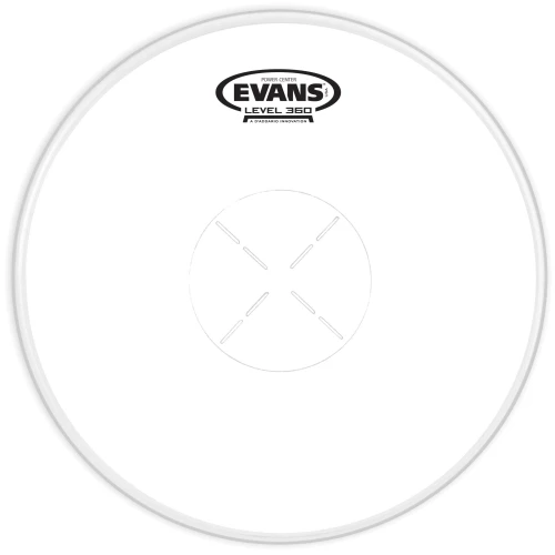 EVANS B14G1D 14" DERİ POWER CENTER TRAMPET KUMLU BEYAZ DOTLU 4