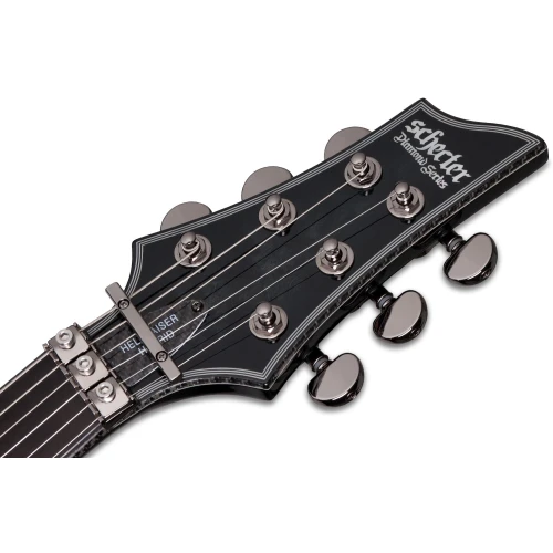 Schecter Hellraiser Hybrid C-1 FR S Elektro Gitar (Trans Black Burst) 6