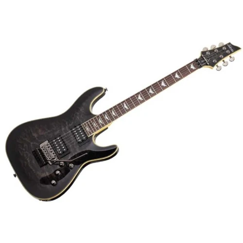 Schecter Omen Extreme 6 FR Elektro Gitar (Thru Black) 2