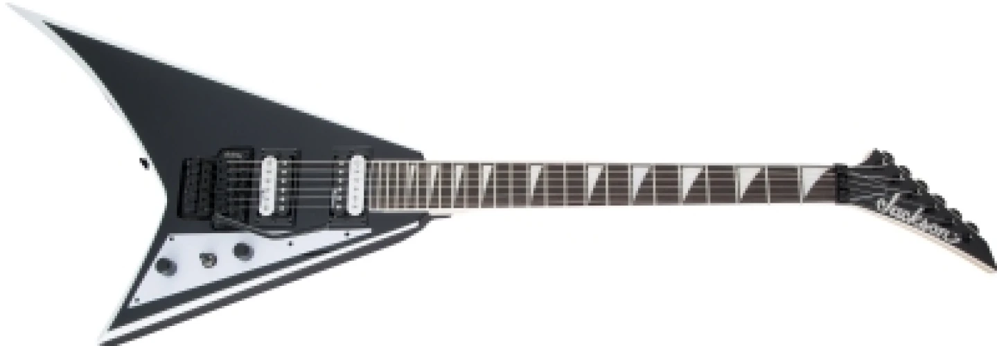 Jackson JS Rhoads JS32 Amaranth Klavye Black with White Bevels Elektro Gitar 4