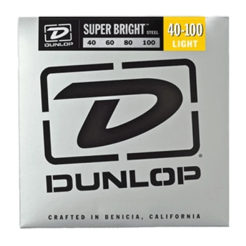Jim Dunlop DBSBS40100 Super Bright 4 Telli Bas Gitar Teli (40-100) 1