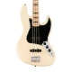 Squier Affinity Active Jazz Bass Akçaağaç Klavye BPG Olympic White Bas Gitar 3