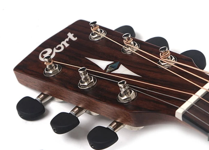 CORT EARTH70LHOP AKUSTİK GİTAR SOLAK, OPEN PORE, MASİF LADİN KAPAK, 3