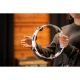 Meinl HTT10WH Stainless Steel Jingle 2-rows 10" Tour Tamburin (Beyaz) 6