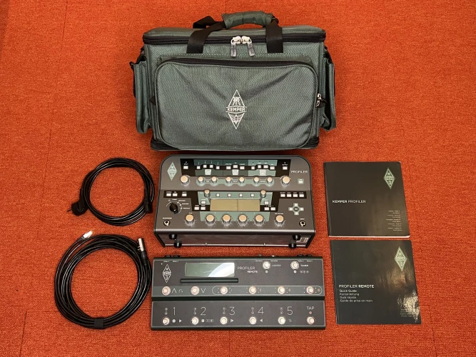 Kemper Profiler Power Head + Profiler Remote + Kemper Bag 1