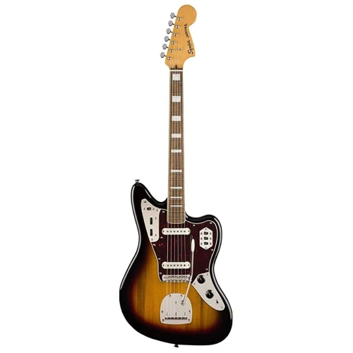Squier Classic Vibe 70s Jaguar Laurel Klavye 3-Color Sunburst Elektro Gitar 2