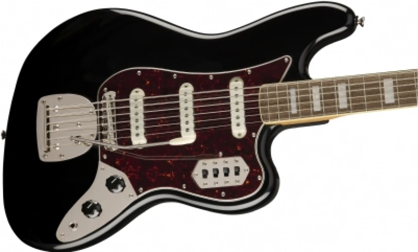 Squier Classic Vibe Bass VI Laurel Klavye Black 6 Telli Bas Gitar 3