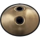 Meinl Sonic Energy HPSTL100 Stainless Steel 10 Notes D Kurd Handpan (Vintage Gold) 4
