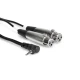 HOSA 3.5 mm. 90 derece TRS (M)  Dual XLR (F) Stereo Breakout kablo, 1.5 mt. 1