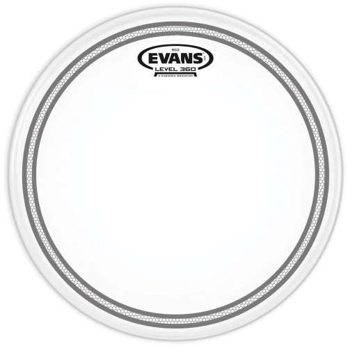 EVANS B12EC2S 12" DERİ TOM VE TRAMPET FROSTED KUMLU RİNGLİ 4