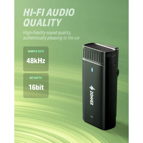 Donner VPM-10 Wireless Lavalier Mikrofon 2
