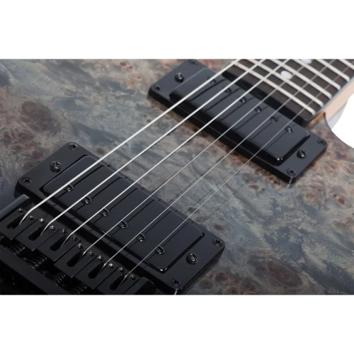 Schecter PT Standard Elektro Gitar (Black Fade Burst Burl) 3