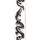 PLANETWAVES T20W1500 GİTAR ASKISI, DOKUMA, DRAGON TATTOO 5