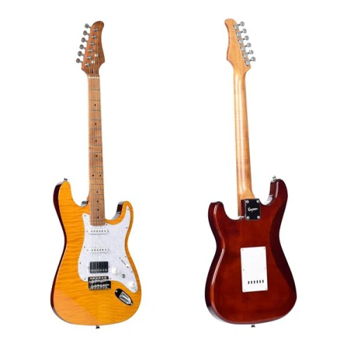 KAYSEN KST-650 GYE Modern Strat Elektro Gitar | HSS Alnico V Manyetik 2
