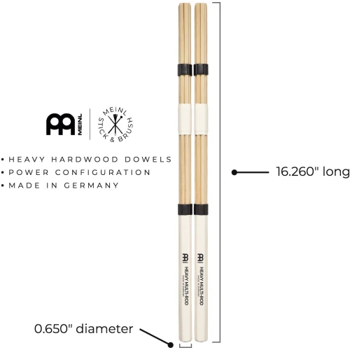 Meinl SB207 Multi-rod Heavy Hardwood Baget 2