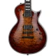 ESP E-II Eclipse Quilted Maple Tiger Eye Sunburst Elektro Gitar 1