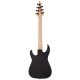 Jackson JS Dinky Arch Top JS22Q-7 DKA HT Amaranth Klavye Transparent Black Burst 7 Telli Elektro Gitar 2