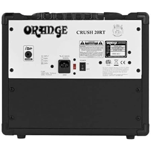 Orange Crush 20RT BK Elektro Gitar Amfisi (Siyah) 5
