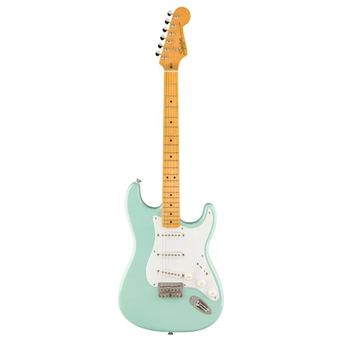 Squier Classic Vibe 50s Stratocaster Hard Tail Akçaağaç Klavye Surf Green Elektro Gitar 1