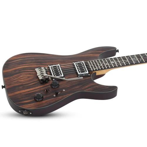 Schecter C-1 Exotic Ebony Elektro Gitar (Natural Satin) 2