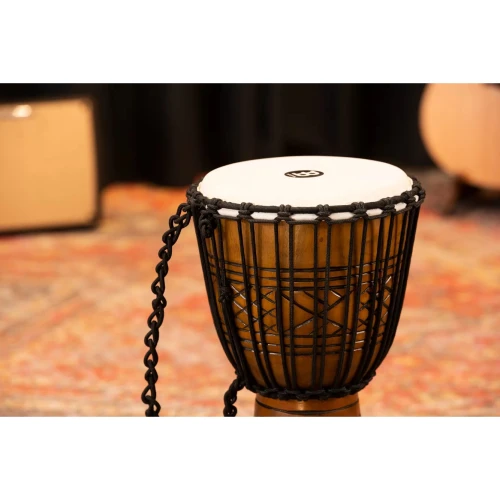 Meinl HDJ17-M Artifact Series 10" Djembe  (Wood Brown) 9