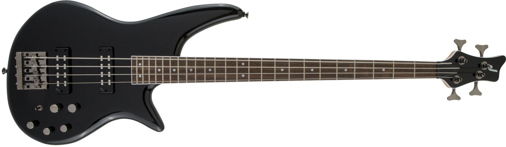 Jackson JS Spectra Bass JS3V Laurel Klavye Satin Black Bas Gitar 1