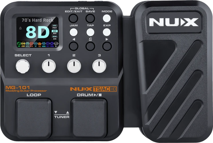 NUX MG-101 Gitar Efekt Prosesörü 1