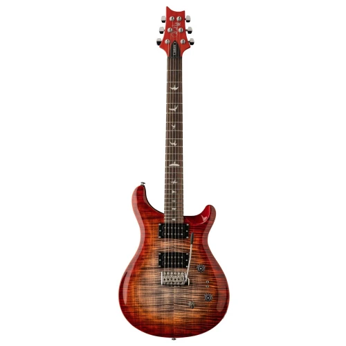 PRS SE Custom 24-08 Elektro Gitar (Charcoal Cherry Burst) 1