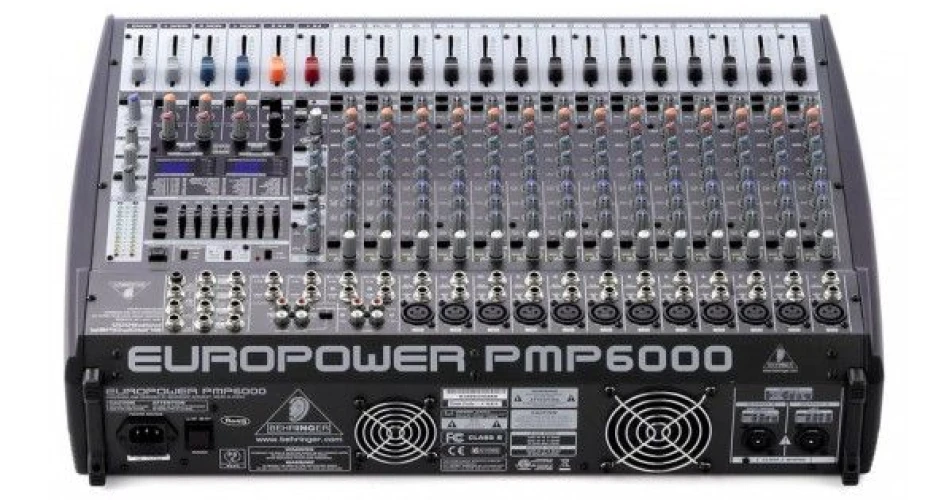 BEHRINGER EUROPOWER PMP6000 1600W 20 Kanal Power Mikser 3