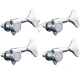 Maxtone Gm12b 4 Pcs Set Version Guitar Machine Head Taiwan 3