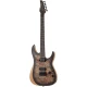 Schecter Reaper-6 Elektro Gitar (Satin Charcoal Burst) 1