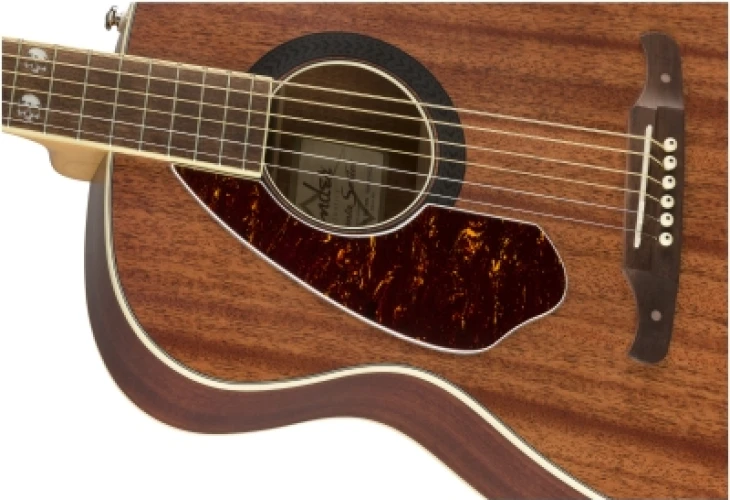 Fender Tim Armstrong Hellcat Natural Solak Elektro Akustik Gitar 4