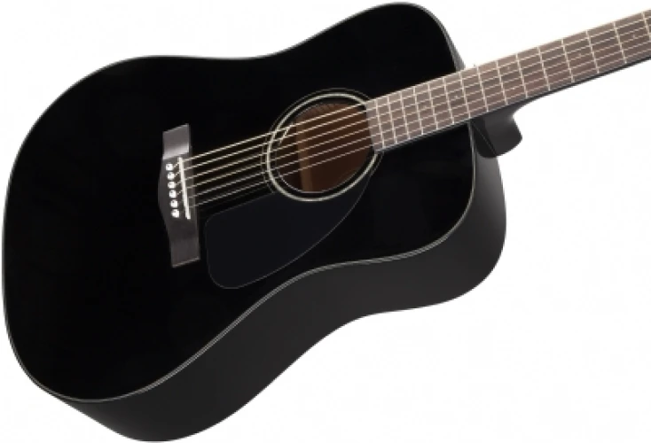 Fender CD-60 Dreadnought V3 DS Black Akustik Gitar 4