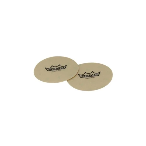 REMO SOUND CONTROL CLEAR DOT PATCH 4 inç (2 Pack) 2