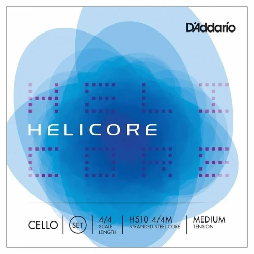D’Addario H510M Cello Tel Seti, Helicore, Long Scale, Medium 3