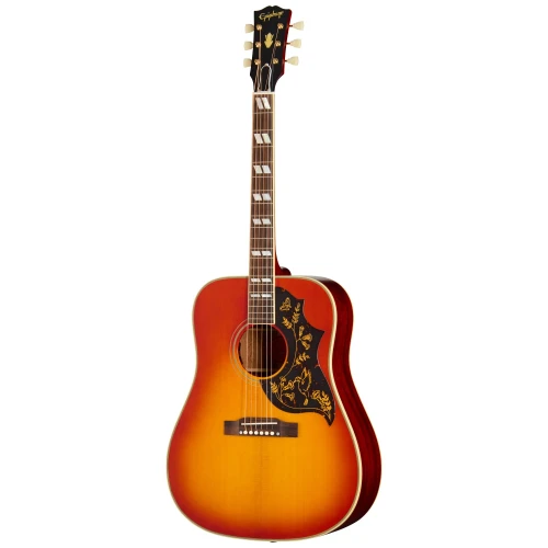 Epiphone 1960 Hummingbird Reissue Elektro Akustik Gitar (Heritage Cherry Sunburst) 1