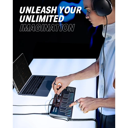 Donner B1 Analog Bass Synthesizer & Sequencer 2