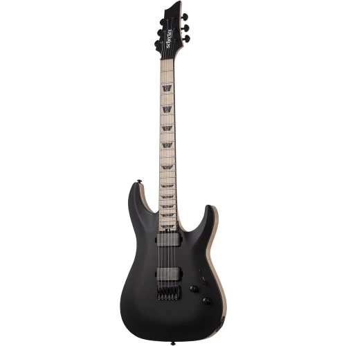 Schecter C-1 SLS Custom Elektro Gitar (Satin Black) 1