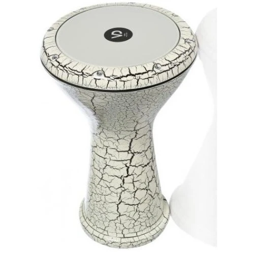 Vatan 3040 Döküm Darbuka (Beyaz-Siyah) 1