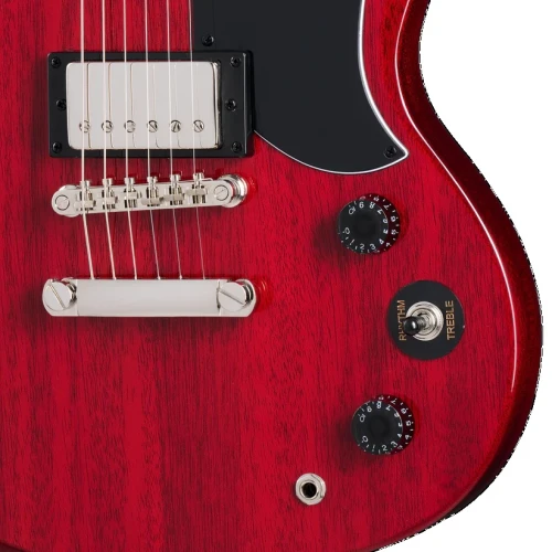 Epiphone SG Tribute Elektro Gitar (Cherry) 5