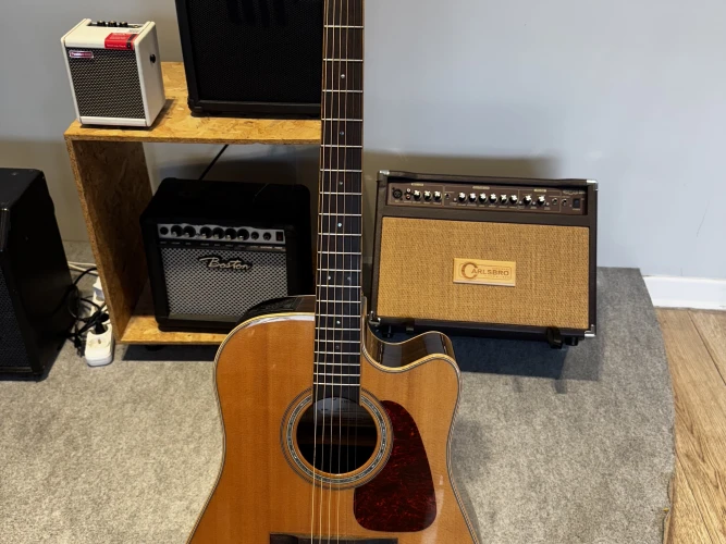 Takamine GD90CEZC Nat Elektro Akustik Gitar 2