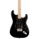 Squier Sonic Stratocaster HSS Akçaağaç Klavye BPG Black Elektro Gitar 2