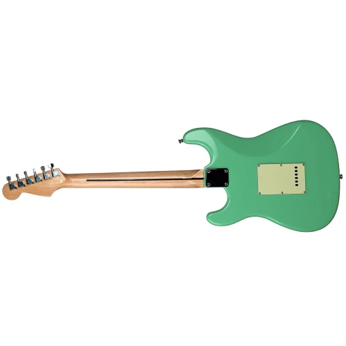 DMX Guitars DEG100 HSS SSG Elektro Gitar (Satin Surf Green) 4