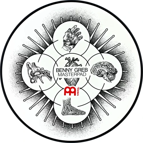 Meinl MPP-12-BG Benny Greb Masterpad 12'' Çalışma Pedi 2