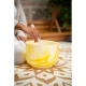 Meinl Sonic Energy 10" Marble Crystal Singing Bowl (E4, Yellow, 432 Hz, Solarplexus Chakra) 3