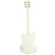 Epiphone 1963 Les Paul SG Custom Maestro Vibrola Elektro Gitar (Classic White) 2