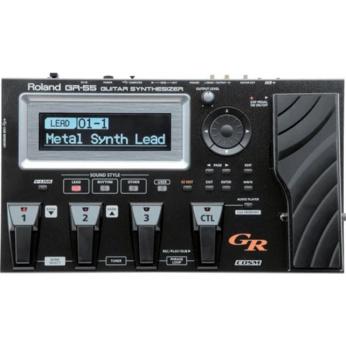 ROLAND GR-55S-BK Gitar Synthesizer - GK3 Manyetik Setsiz 3